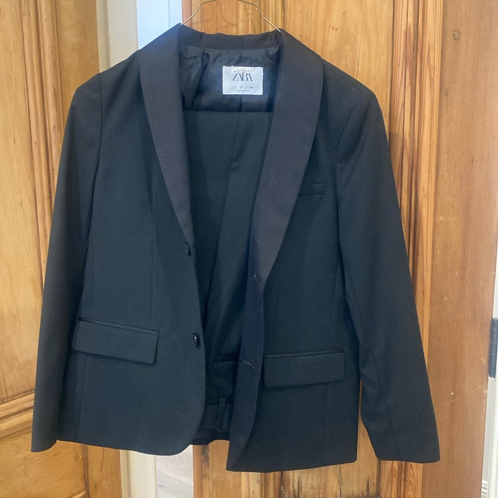 Boys black suit